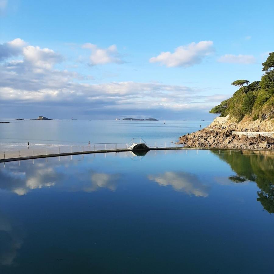 T2 50M Du Marcheplagesjardin Priverue Calme Dinard Exterior foto